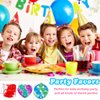100 Pack Pop Mini Keychain,Fidget Sensory Toys,Sensory Toys for Kids Adults Boys Girls,Party Favors Classroom Exchange Gifts Game Prizes,Goodie Bag Stuffers