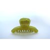 Generic Extra small mini acrylic hair claw clip for fine, thin hair (Primary color: Burgundy), 1 Count (Pack of 1)
