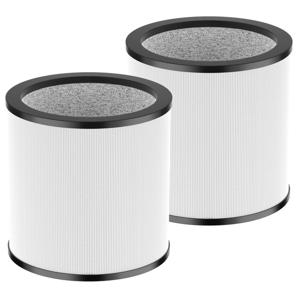 Upgraded TP01 HEPA Replacement Filter Compatible with Dyson Tower Purifier Pure Cool Link TP01, TP02, TP03, AM11, BP01 Models, Compare to Part # 968126-03, 2 Pack