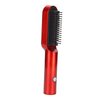 Electric Hair Straightener Brush, USB Charging Safe Small Hair Straightening Curling Comb Cordless Constant Temperature Hair Straightener for Home Travel