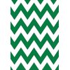 Party Perfect Disposable Chevron Print Luncheon Napkins Tableware, 16 Pieces, Made from Paper, Festive Green by Amscan