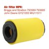Powtol 793569 793685 Air Filter for Intek John GY21055 MIU11511 LA125 LA115 D100 D110 D120
