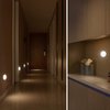 Novelty Place LED Motion Sensor Lights - Cordless Battery Powered Built-in Magnets Optional Sticky Pads - Motion Sensing Bathroom Hallway Closet Nightlight - Pack of 3