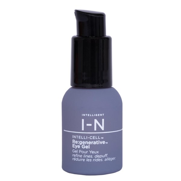 Re:generative Eye Gel for Dark Circles and Puffiness, Targeted Treatment With Plant Actives to Brighten, Refresh and Protect, Vegan, 0.5 Oz