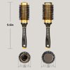 SHINLEA Round Hair Brush for Blow Drying, Aluminium Curly Hair Brush, Hairbrushes for Women Professional Curling, Straightening, Add Volume and Shine (1.7 inch Barrel, 2.5 inch with Bristles)