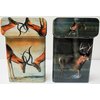 2 Eclipse Deer TIN METAL Cigarette Case. Fits King size. Holds 1 pack of cigarettes. Bandaid Box