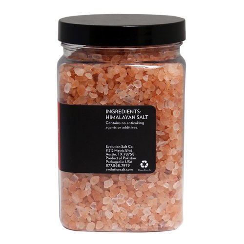 Evolution Salt - Himalayan Pink Salt Coarse Grind, 17 oz