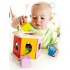 Hape Shake and Match Toddler Wooden Shape Sorter Toy Multicolor, L: 5.9, W: 4.8, H: 6.7 inch
