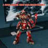 JMBricklayer Mech Robot Building Sets for Adults 70129, Cool Warrior Hero Mecha Model Kit with Weapons, Transforming Mechs for Display, Collectible Action Figures Mech Toy Gifts for 14+(756 Pieces)