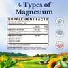 Vitalitown Magnesium Complex Supplement 500mg - NSF Certified Magnesium Glycinate, Malate, Taurate & Citrate - Chelated High Absorption & Gentle on Stomach - Vegan Non-GMO 2 Packs 240 Capsules