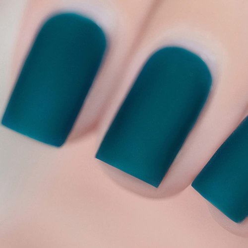 Vishine Gel Nail Polish 15ml, Teal Blue Color Soak Off UV LED Long-Lasting Nail Gel Polish Nail Art Home DIY Manicure Nail Salon Varnish #911