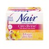 Nair Cire Divine Microwaveable Body Hair Removal Wax Kit (Tahitian Gardenia, 400g/14oz)