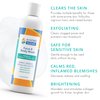 Almond Clear Face & Body Wash [6.7 Fl Oz] Skin Care for Acne and Folliculitis-Prone Skin - Gentle Everyday Exfoliating Cleanser with Mandelic Acid and Botanicals