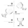 LOGOFUN 40 Pcs Dollhouse Miniature Wine Glasses 1:12 Scale Drink Cups Round Bottom Glasses Kitchen Accessories Decorations