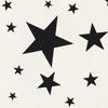 Gift Wrap - Stars - Black on Cream