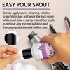16oz. Iron Cleaner Solution - Keep Styling Tools Working Effectively with Hot Iron Cleaner - Made in USA for Curling & Flat Irons - Cosmetology Supplies