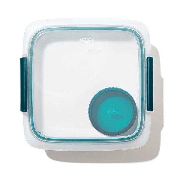 OXO Good Grips Prep & Go 6.3 Cups Salad Container | Leakproof Food Storage | Ideal for separating proteins and greens | BPA Free | Microwave Safe | Dishwasher Safe | Freezer Safe | Stain Resistant