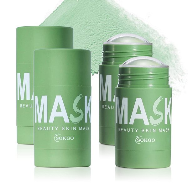 Eliversion Green Tea Purifying Clay Clean Face Mask, Cleansing Mask Mud Mask for Men and Women, Moisturizing Oil Control Shrink Remove Blackheads, Shrink Pores, Improve Skin Tone