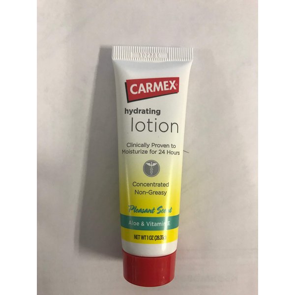 Carmex Hydrating Lotion with Aloe & Vitamin E 1 oz. (3 Pack)