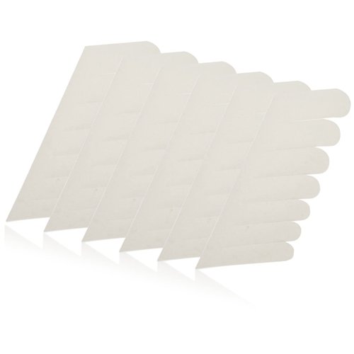 Silk Nail Wrap, Adhesive Reinforce Nail Protector Stickers UV Gel Nail Tool Silk Nail Protection Stickers Pre Cut Fingers Nail Correction Sticker Nail Art Tool for Salon Home Use