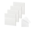 Transparent Sticky Notes - 3x3 inch Clear Sticky Notes Waterproof Self-Adhesive Translucent Sticky Note Pads for Books Annotation, See Through Sticky Notes for School & Office (200 Sheets)