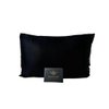 QUEEN BEE SILK - Silk Pillowcase for Hair and Skin - 22 Momme Mulberry Silk - Charmeuse Weave - Envelope Closure - King Size - Black