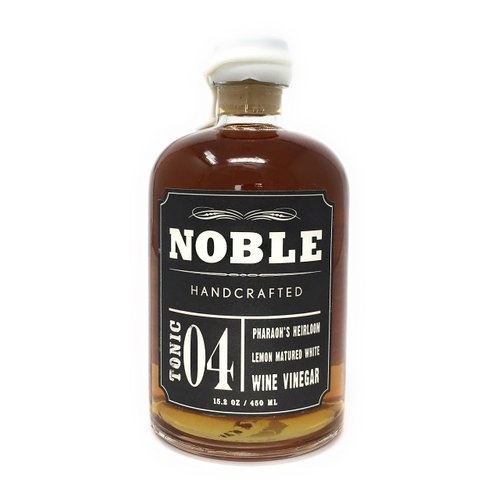Noble Tonic 04 Pharaohs Heirloom Lemon Matured White Wine Vinegar, 15.2 oz
