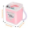 DOTSOG Mini Electric Makeup Brush Cleaner Makeup Sponge Washing Machine Dollhouse Toy Cosmetic Brush Powder Puff Washer Beauty Cleaning Makeup Tool