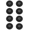 The Lord of the Tools 8pcs Rubber Body Floor Drain Plugs Car Chassis Waterproof Dustproof Rubber Stopper Compatible with Jeep Protector Replacement Plug 55177482AA