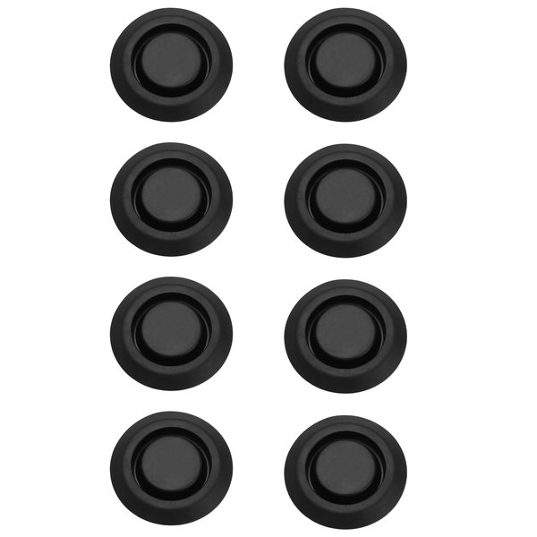 The Lord of the Tools 8pcs Rubber Body Floor Drain Plugs Car Chassis Waterproof Dustproof Rubber Stopper Compatible with Jeep Protector Replacement Plug 55177482AA