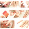 32 Pieces Gradient Nails Soft Sponges Nail Art Soft Sponge DIY Manicure Tool for Color Fade Manicure Nail Art Tools, White