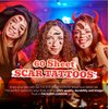 60 PCS Halloween Scar Tattoos, 60 Sheet Halloween Zombie Scars Tattoo Stickers Fake Scab Blood Special Fx Costume Makeup Props, Halloween Make Up Party Scar Tattoo Masquerade Prank Prop Decorations