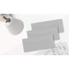 50 Color Gray #10 Business Envelopes, 9.5" x 4.125", Standard Flap