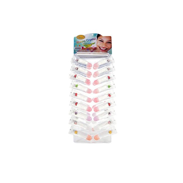 Honey Lip Gloss 8 Crystal Clear Scents 36 Pcs Starry Vitamin E