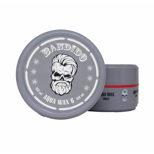 Bandido Aqua Wax 6 | 2-Pack | Medium Hold | Men's Hair Wax, Long Lasting Hold, Easy to Manage | 150ml / 5.07oz