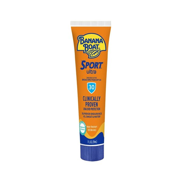 Banana Boat Sport Performance Sunscreen Lotion 30 Spf 1 oz (Pack Of 7)