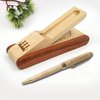 Personalized Pens Ballpoint Custom Birthday Engraved Pens Gifts for Men Women Him Husband Dad Grandad Grandchild Nanny Daughter Granddaughter ECO-Friendly Wooden Engraved Pen Gadgets Gift(Birthday)