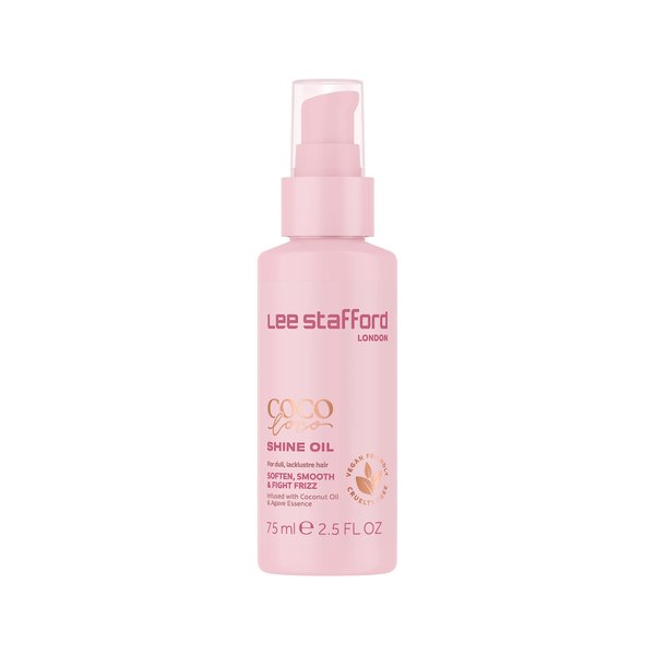 Lee Stafford Coco Loco & Agave Shine Coconut Essence Oil Vegan for Dry Damaged Hair