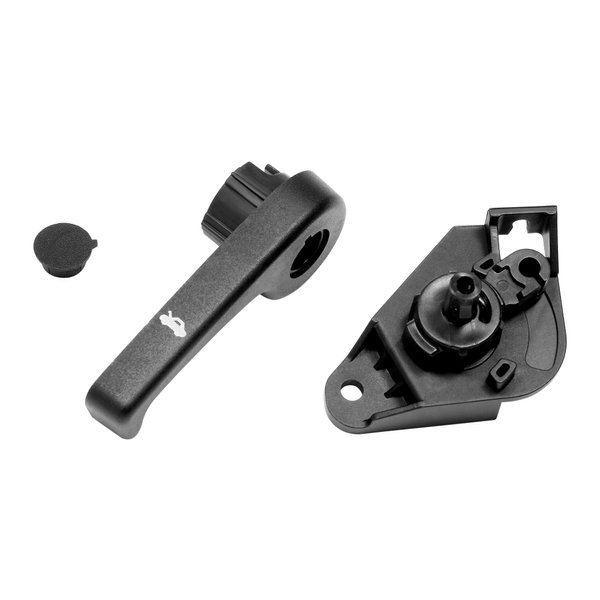 Hood Release Handle, Compatible with 2013 2014 2015 2016 2017 2018 2019 Ford Fusion, Lincoln MKZ, with Mounting Bracket | Replace# HS7Z-16B626-A, DS7Z-99042C74-A Hood Latch Assembly Bonnet Open Handle