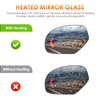 Left Driver Side Mirror Glass Replacement for 07-14 Chevy Silverado Suburban Tahoe Avalanche GMC Sierra Yukon Cadillac Escalade Rearview Side Heated Mirror with signal light Replace GM1324138