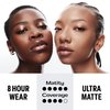 black Up Matifying Fluid Foundation NFL12