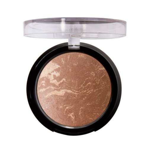 Jcat Beauty Golden Soleil Baked Bronzer Pick 1 Color Natural Look + Free Zipbag (GBB102 : Bora Bora Beach)