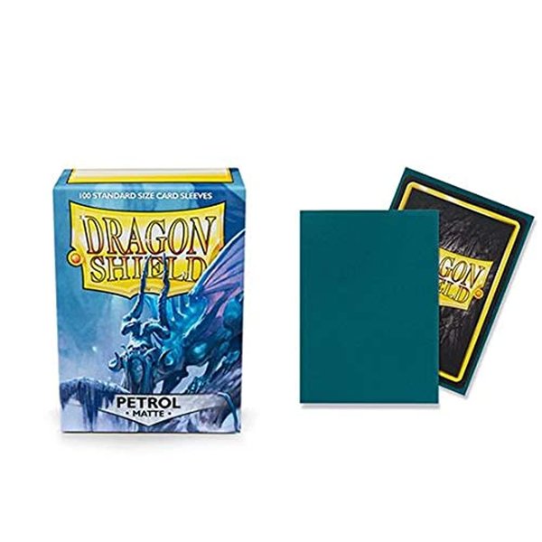 Dragon Shield Matte Petrol Standard Size 100 ct Card Sleeves Individual Pack