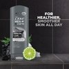 Dove Body and Face Wash Purifying Charcoal + Clay Body Wash for Men with 24-Hour Nourishing Micromoisture Technology 18 oz