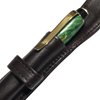 Leather Pen Holder - Black Single