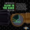 Flame King Propane Tank Gauge Level Indicator, Gas Pressure Meter, Color Coded & Glows in The Dark, Universal for All Cylinders, Solid Brass (2-Pack)