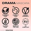 Kandi Koated Drama Fiber-Building Mascara [Side Eye Sable] Vegan Mascara with Adjustable Curling Brush, Lash-Extending Fibers by Kandi Burruss | Paraben-Free, Cruelty-Free | Beauty & Makeup