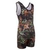 KO Sports Gear - Unisex Wrestling Singlet (Woods Camo, Youth Small)