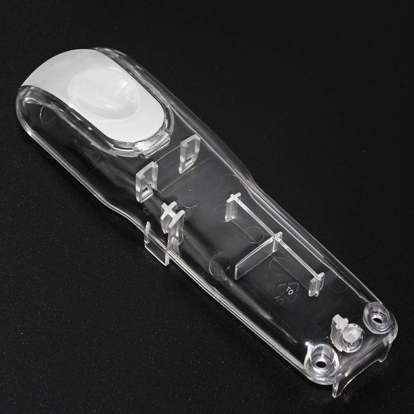 Anrom Hair Clipper Transparent Cover, DIY Replacement Clipper Protective Cover for Wahl 5 Star Cordless Magic Clip Clipper # 8148 Transparent Shell Silver