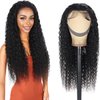 Binrris Wear and Go Glueless Wigs Human Hair Water Wave Transparent Lace Front Wigs 13x4 Lace Frontal Wigs With Elastic Band For Black Women 180% Density Water Wave Wigs Human Hair (24)